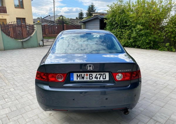 Honda Accord cena 17900 przebieg: 205330, rok produkcji 2004 z Radom małe 106